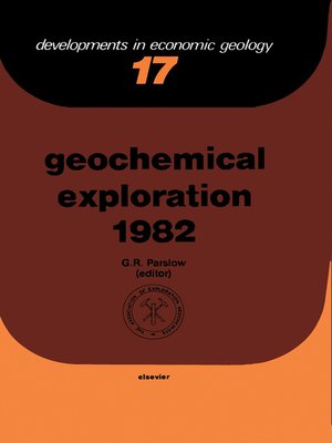 cover image of Geochemical Exploration 1982